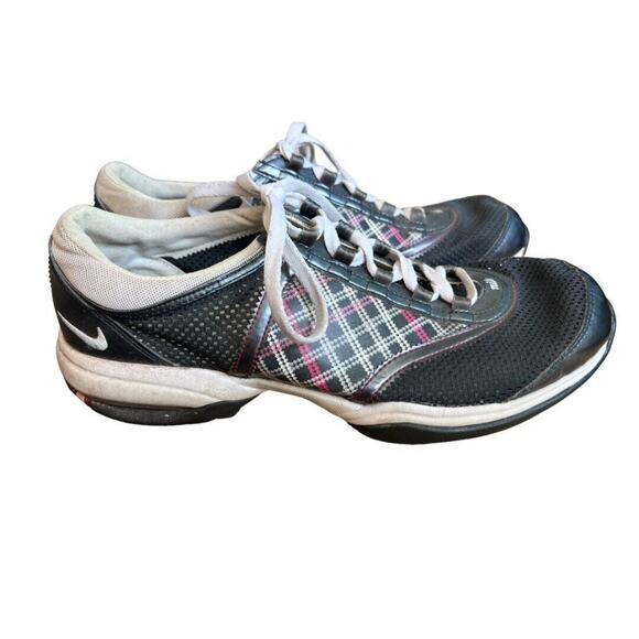 8 Nike Air Tongueless Golf Shoe Women's Shoes Gray Pink 335942-010 - Picture 3 of 11